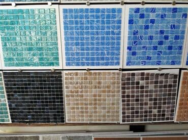 Daşlar və Kabançiklər: Şüşə/mozaika kafel kolleksiyası - Kiçik kvadrat mozaika plitələrdən lalafo.az -da Daşlar və Kabançiklər: Şüşə/mozaika kafel kolleksiyası - Kiçik kvadrat mozaika plitələrdən