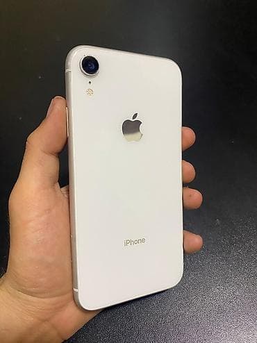 IPhone Xr, 64 ГБ, Белый, Беспроводная зарядка, Гарантия at lalafo.az IPhone Xr, 64 ГБ, Белый, Беспроводная зарядка, Гарантия