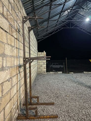 Metaldan hazırlanmış çoxfunksiyalı güc stendi - Üst hissədə dartınma at lalafo.az — 4 Metaldan hazırlanmış çoxfunksiyalı güc stendi - Üst hissədə dartınma — 4