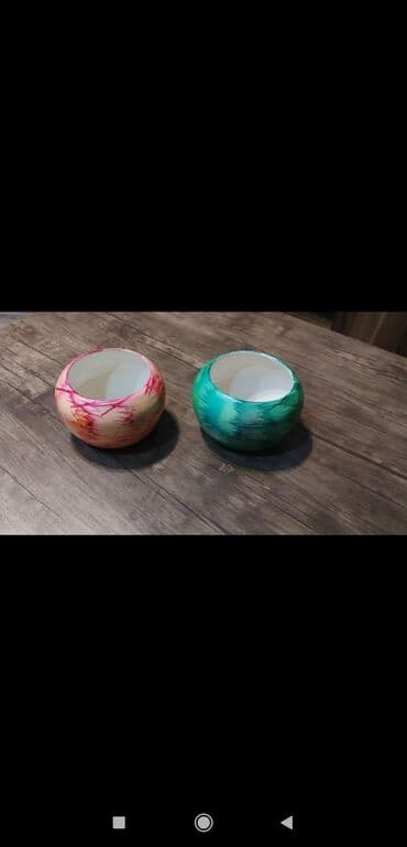 Məhsul: Dekorativ yuvarlaq şam/qandil kasaları – 2 ədəd Təsvir: - lalafo.az -da Məhsul: Dekorativ yuvarlaq şam/qandil kasaları – 2 ədəd Təsvir: -