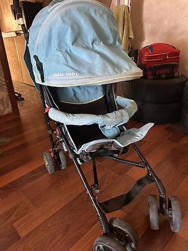 Uşaq arabası – “Hello Baby” marka, açıq mavi rəng. Xüsusiyyətlər: - lalafo.az -da Uşaq arabası – “Hello Baby” marka, açıq mavi rəng. Xüsusiyyətlər: -