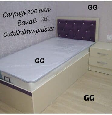 Yeni, Təknəfərlik çarpayı, Matras ilə lalafo.az -da Yeni, Təknəfərlik çarpayı, Matras ilə