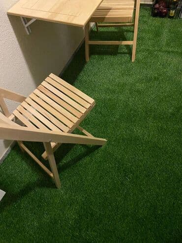 Balkon və kiçik məkanlar üçün kompakt mebel dəsti. - Material: Açıq lalafo.az -da Balkon və kiçik məkanlar üçün kompakt mebel dəsti. - Material: Açıq