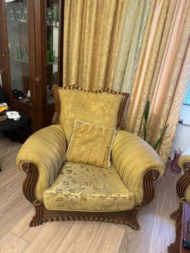 İşlənmiş, Divan, Divan, 2 kreslo, Bazalı, Açılan lalafo.az -da İşlənmiş, Divan, Divan, 2 kreslo, Bazalı, Açılan