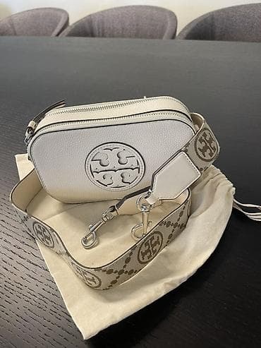 Tory Burch çiyin/çarpaz çanta - Material: toxumalı dəri - Rəng: açıq lalafo.az -da Tory Burch çiyin/çarpaz çanta - Material: toxumalı dəri - Rəng: açıq