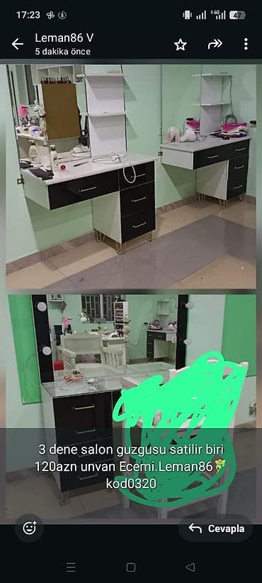 3 dene salon guzgusu satilir biri 120azn unvan at lalafo.az 3 dene salon guzgusu satilir biri 120azn unvan