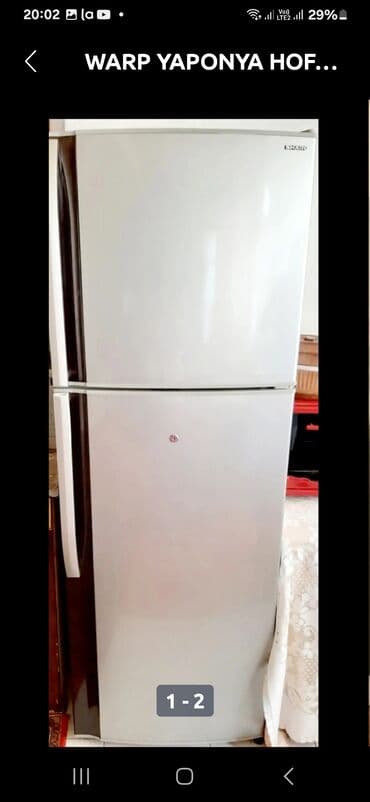 İşlənmiş 2 qapılı Sharp Soyuducu Satılır, rəng - Qara, Təkərli lalafo.az -da İşlənmiş 2 qapılı Sharp Soyuducu Satılır, rəng - Qara, Təkərli