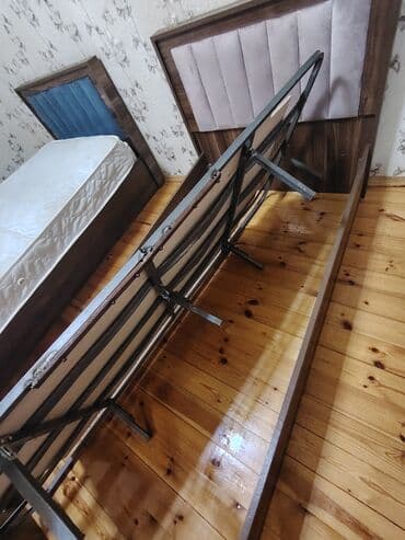 Флаги: Б/у, Односпальная кровать, Без подьемного механизма, С матрасом, Без выдвижных ящиков at lalafo.az — 5 Флаги: Б/у, Односпальная кровать, Без подьемного механизма, С матрасом, Без выдвижных ящиков — 5