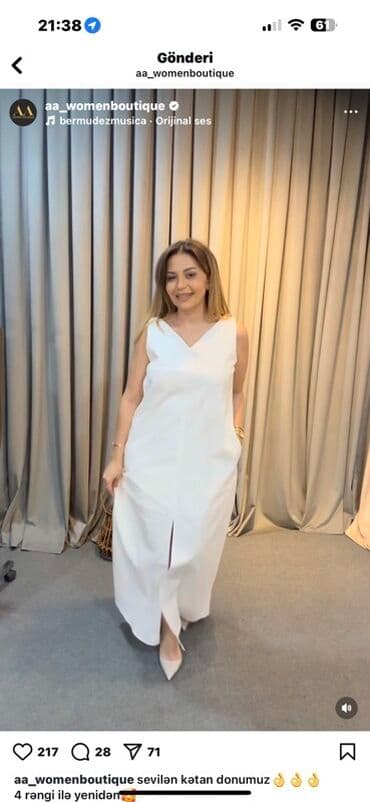 Gündəlik don, Maksi, L lalafo.az -da Gündəlik don, Maksi, L