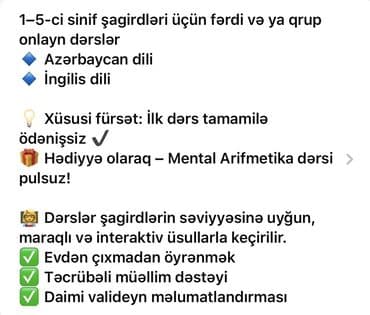 Repetitor, Azərbaycan dili lalafo.az -da Repetitor, Azərbaycan dili