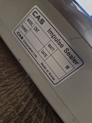 Упаковочные аппараты: CAS Impulse Sealer – model CNT-300 Məhsul təsviri: - Brend: CAS (CAS at lalafo.az — 3 Упаковочные аппараты: CAS Impulse Sealer – model CNT-300 Məhsul təsviri: - Brend: CAS (CAS — 3