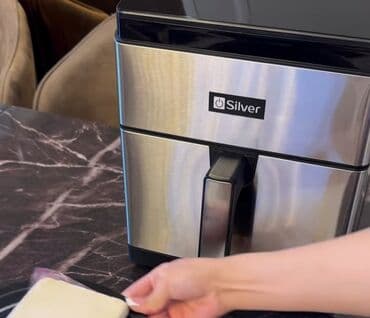 Fritoz Silver, Yağsız l, Yeni, Pulsuz çatdırılma, Ödənişli çatdırılma, Rayonlara çatdırılma lalafo.az -da Fritoz Silver, Yağsız l, Yeni, Pulsuz çatdırılma, Ödənişli çatdırılma, Rayonlara çatdırılma