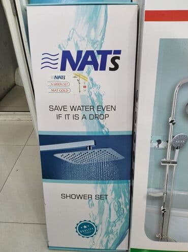 duş krant: NATs duş dəsti - Brend: NATs - Model: N GOODN SET - Rəng/örtük: Mat at lalafo.az — 1 duş krant: NATs duş dəsti - Brend: NATs - Model: N GOODN SET - Rəng/örtük: Mat — 1