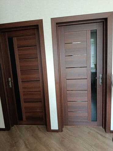 Müasir dizaynlı daxili qapılar dəsti - Material: ağac teksturalı lalafo.az -da Müasir dizaynlı daxili qapılar dəsti - Material: ağac teksturalı