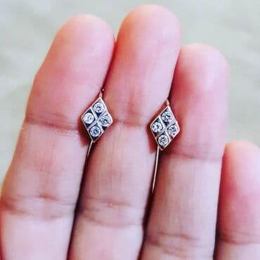 Sırğa, Çəhrayı qızıl, 585 Əyar, 162 g lalafo.az -da Sırğa, Çəhrayı qızıl, 585 Əyar, 162 g