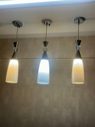 Asma pendant işıqlandırma dəsti – 3 lampalı - Dizayn: Minimalist və lalafo.az -da Asma pendant işıqlandırma dəsti – 3 lampalı - Dizayn: Minimalist və