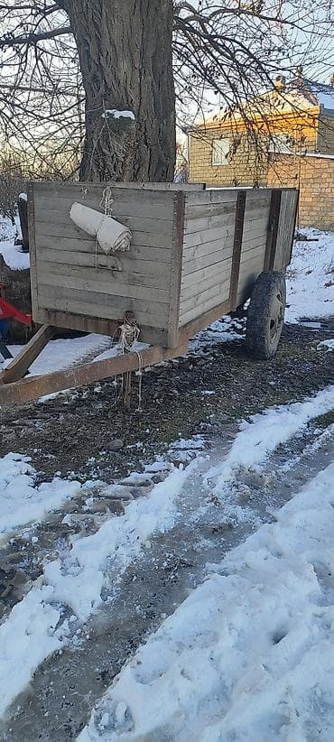 Kənd təsərrüfatı üçün iki təkərli qoşqu - Korpus: qalın taxtadan lalafo.az -da Kənd təsərrüfatı üçün iki təkərli qoşqu - Korpus: qalın taxtadan