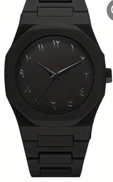 Minimalist dizaynlı qara qol saatı. - Korpus: mat qara, çoxbucaqlı lalafo.az -da Minimalist dizaynlı qara qol saatı. - Korpus: mat qara, çoxbucaqlı