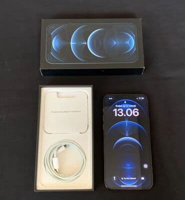 IPhone 12 Pro, 128 GB, Pacific Blue, Face ID lalafo.az -da IPhone 12 Pro, 128 GB, Pacific Blue, Face ID