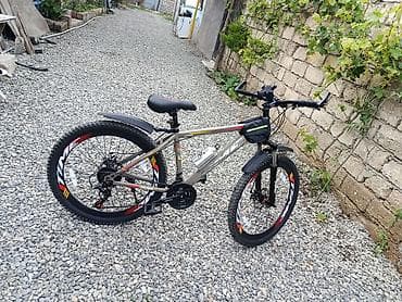 MTB tipli velosiped - 26” təkərlər, enli dişli şinlər - Ön lalafo.az -da MTB tipli velosiped - 26” təkərlər, enli dişli şinlər - Ön