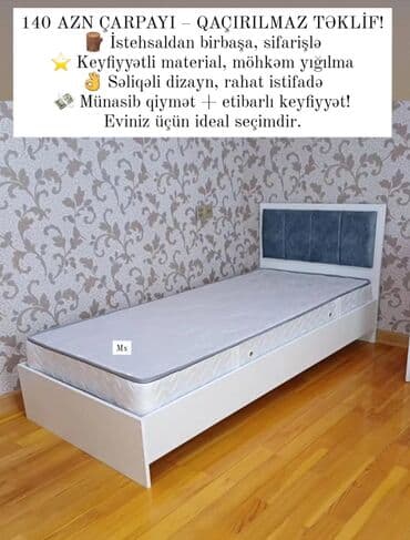 Yeni, Təknəfərlik çarpayı lalafo.az -da Yeni, Təknəfərlik çarpayı