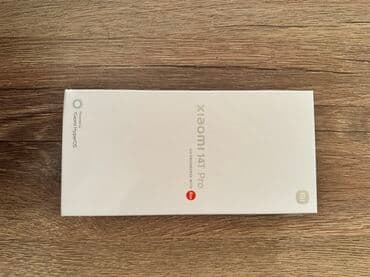 Xiaomi 14T Pro, 512 GB, rəng - Qara,
Sensor, Barmaq izi, İki sim kartlı lalafo.az -da Xiaomi 14T Pro, 512 GB, rəng - Qara,
Sensor, Barmaq izi, İki sim kartlı