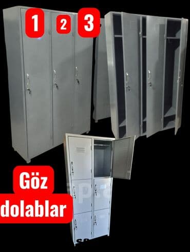 Metal göz dolabları – iş yerləri, fitness zalları, məktəblər lalafo.az -da Metal göz dolabları – iş yerləri, fitness zalları, məktəblər