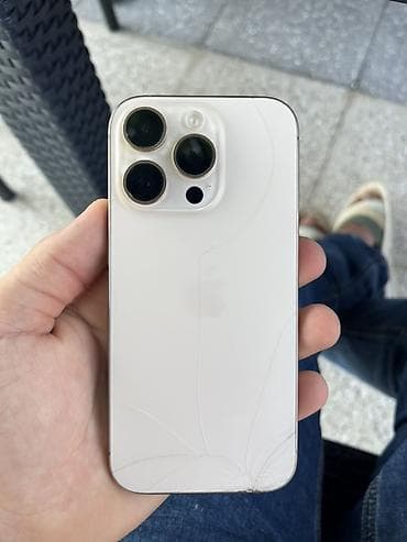 IPhone 16 Pro, 128 GB, White Titanium lalafo.az -da IPhone 16 Pro, 128 GB, White Titanium