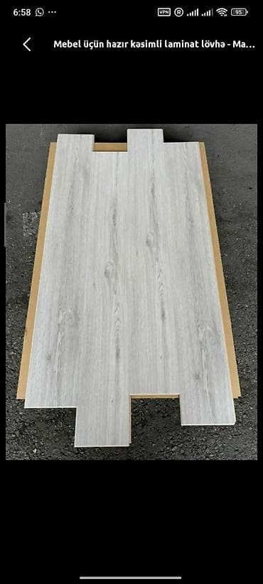 Mebel üçün hazır kəsimli laminat lövhə - Material: laminat (ağac at lalafo.az Mebel üçün hazır kəsimli laminat lövhə - Material: laminat (ağac