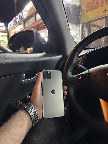 IPhone 11 Pro Max, 256 GB, Space Gray, Simsiz şarj, Face ID lalafo.az -da IPhone 11 Pro Max, 256 GB, Space Gray, Simsiz şarj, Face ID