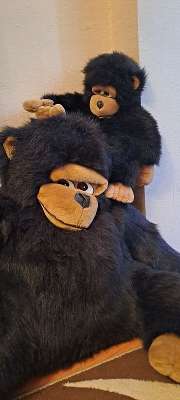 Ходунки: Böyük ölcü Meymun balasıyla, qara at lalafo.az — 3 Ходунки: Böyük ölcü Meymun balasıyla, qara — 3