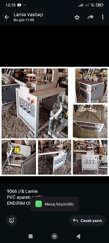 9066 //& Lamie PVC aparati satilir ENDIRIM OLDU TECILI SATILMALIDI lalafo.az -da 9066 //& Lamie PVC aparati satilir ENDIRIM OLDU TECILI SATILMALIDI