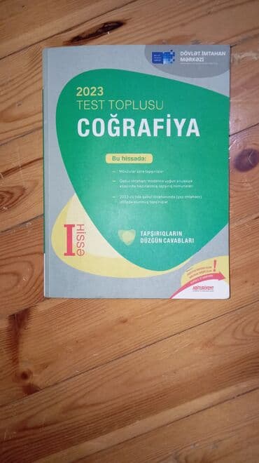 Məhsul: 2023 “Coğrafiya – Test Toplusu”, Hissə I Xüsusiyyətlər: - lalafo.az -da Məhsul: 2023 “Coğrafiya – Test Toplusu”, Hissə I Xüsusiyyətlər: -