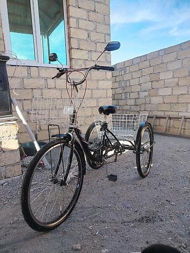 Şəhər daxili gəzinti və yük daşımaq üçün praktik üçtəkərli velosiped lalafo.az -da Şəhər daxili gəzinti və yük daşımaq üçün praktik üçtəkərli velosiped