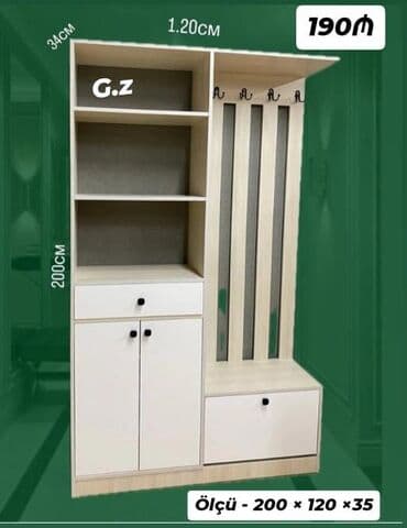 Açılan, 2 qapılı Düz dolab, Dəhliz dolabı lalafo.az -da Açılan, 2 qapılı Düz dolab, Dəhliz dolabı