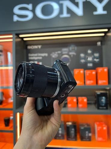 Sony Nex F3 +E 1.8/50 OSS lalafo.az -da Sony Nex F3 +E 1.8/50 OSS