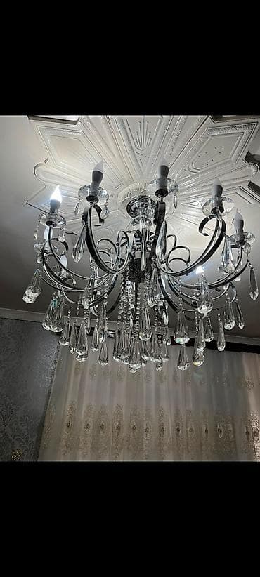 Çılçıraq, 10 və daha çox lampa, Metal lalafo.az -da Çılçıraq, 10 və daha çox lampa, Metal