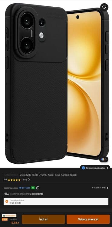 qara uzun yupkalar: Vivo x200 pro mini, Vivo x200Fe, Vivo s30 pro mini, oneplus 13t, oppo lalafo.az -da — 2 qara uzun yupkalar: Vivo x200 pro mini, Vivo x200Fe, Vivo s30 pro mini, oneplus 13t, oppo — 2