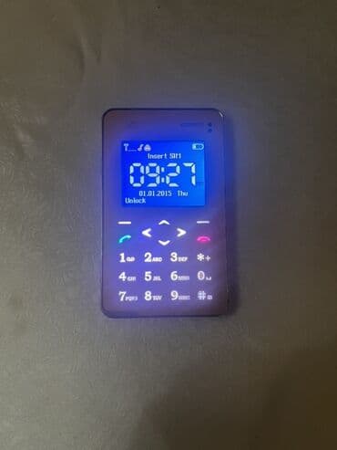 Ultra-kompakt kredit kartı ölçülü mobil telefon – model V5 Telefon lalafo.az -da Ultra-kompakt kredit kartı ölçülü mobil telefon – model V5 Telefon