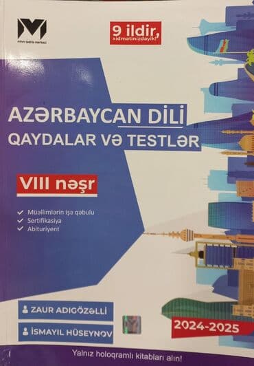 AZƏRBAYCAN DİLİ QAYDALAR VƏ TESTLƏR MHM SALAM ŞƏKİLDƏ GÖRDÜYÜNÜZ lalafo.az -da AZƏRBAYCAN DİLİ QAYDALAR VƏ TESTLƏR MHM SALAM ŞƏKİLDƏ GÖRDÜYÜNÜZ