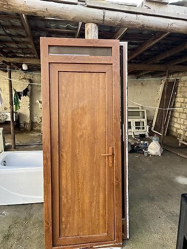 Metbex üçün olan qapı 1 ədəd ölçü:2.15/85 2 ədəd sadə olan hamam tolet lalafo.az -da — 2 Metbex üçün olan qapı 1 ədəd ölçü:2.15/85 2 ədəd sadə olan hamam tolet — 2