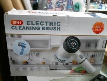 Süngərlər və fırçalar: 5-i 1-də elektrikli təmizləyici fırça dəsti ağ rəngdədir. Bu cihazda lalafo.az -da — 3 Süngərlər və fırçalar: 5-i 1-də elektrikli təmizləyici fırça dəsti ağ rəngdədir. Bu cihazda — 3