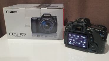 Canon 70D. Apparat əla vəziyyətdədir. Az və şəxsi məqsədlərlə istifadə lalafo.az -da Canon 70D. Apparat əla vəziyyətdədir. Az və şəxsi məqsədlərlə istifadə