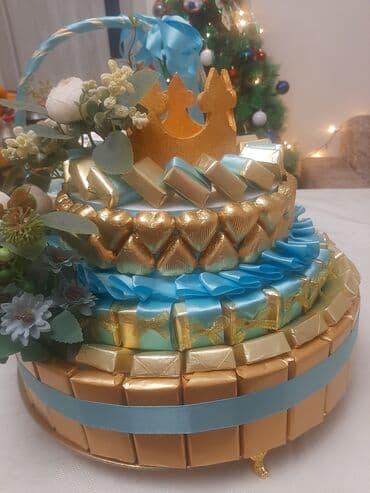 Шоколадные букеты: Şokolad kompozisiyası – mərtəbəli hədiyyə tortu - 3 mərtəbəli at lalafo.az — 2 Шоколадные букеты: Şokolad kompozisiyası – mərtəbəli hədiyyə tortu - 3 mərtəbəli — 2