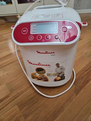 İşlənmiş Çörəkbişirən, Moulinex, Çörəyin çəkisi - 1 - 1.5 kq, Pulsuz çatdırılma lalafo.az -da İşlənmiş Çörəkbişirən, Moulinex, Çörəyin çəkisi - 1 - 1.5 kq, Pulsuz çatdırılma