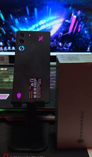 ZTE Nubia Red Magic Pro, 256 GB, rəng - Qara, İki sim kartlı, Face ID, Sənədlərlə lalafo.az -da ZTE Nubia Red Magic Pro, 256 GB, rəng - Qara, İki sim kartlı, Face ID, Sənədlərlə