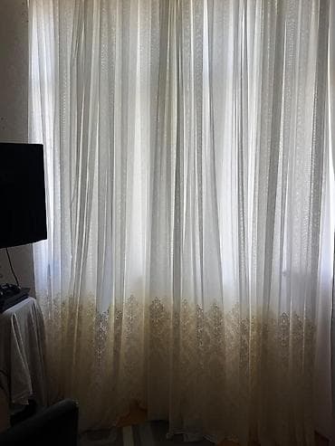 Tül pərdə dəsti - Rəng: krem-ağ tonlarda, yüngül şəffaf. - Dizayn lalafo.az -da Tül pərdə dəsti - Rəng: krem-ağ tonlarda, yüngül şəffaf. - Dizayn