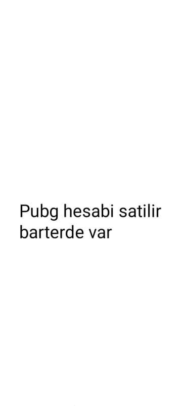 Pubg hesabi barter edilir 11 destansi 4 yukseltilebilir 2 defe rp lalafo.az -da Pubg hesabi barter edilir 11 destansi 4 yukseltilebilir 2 defe rp