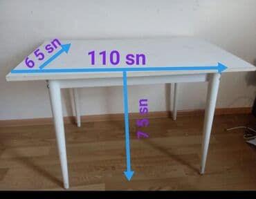 İşlənmiş, Açılmayan, Dördbucaq masa lalafo.az -da İşlənmiş, Açılmayan, Dördbucaq masa