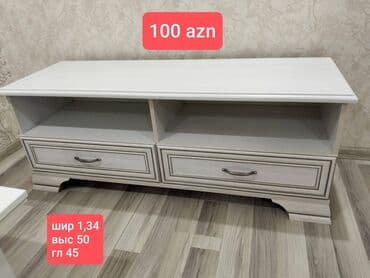 İşlənmiş, Düz TV altlığı, Polkalı lalafo.az -da İşlənmiş, Düz TV altlığı, Polkalı